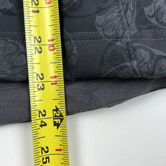 The North Face TNF Apex Charcoal Grey Floral Waterproof Full Zip Jacket Coat - Picture 7 of 9